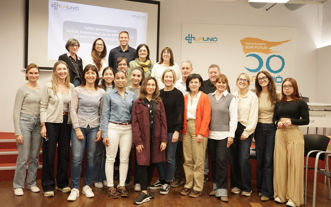 Nou taller participatiu +FUTUR Gestió transversal de la MPOC: cap a un marc de referència comú
